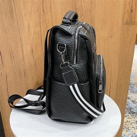 sac a dos imitation cuir femme